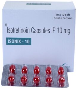 Micronized Isotretinoin gel capsule Brands in India