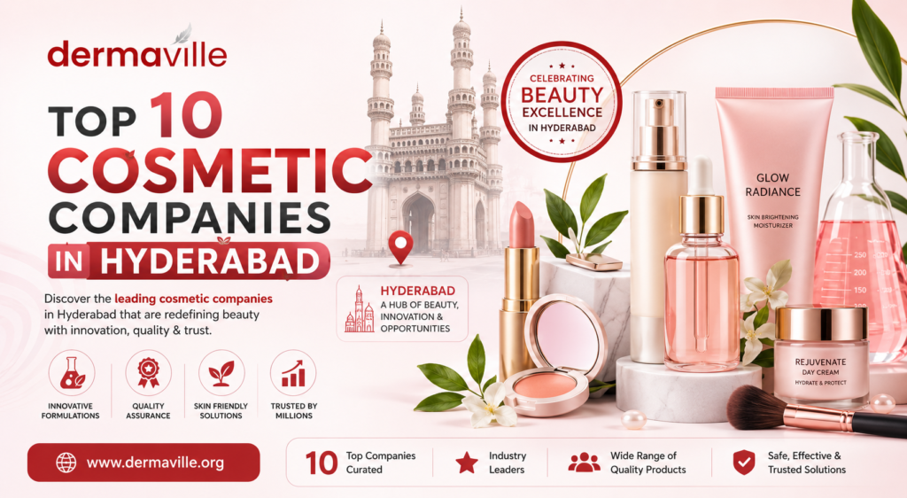 Top 10 Cosmetic Companies in Hyderabad