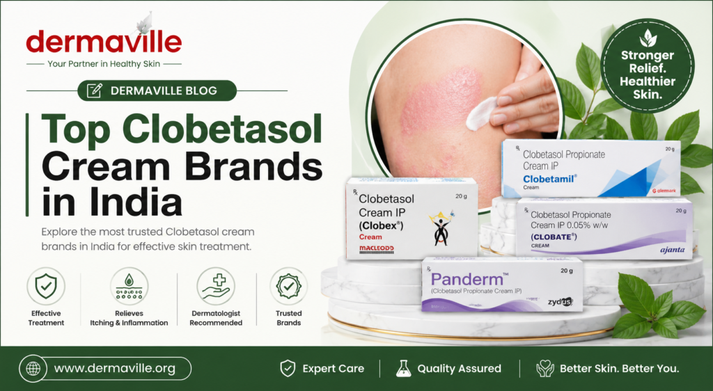 Top Clobetasol Cream Brands in India