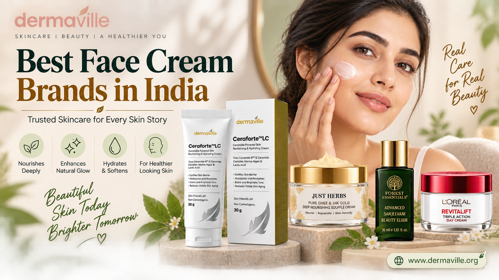 Best face cream brands in India